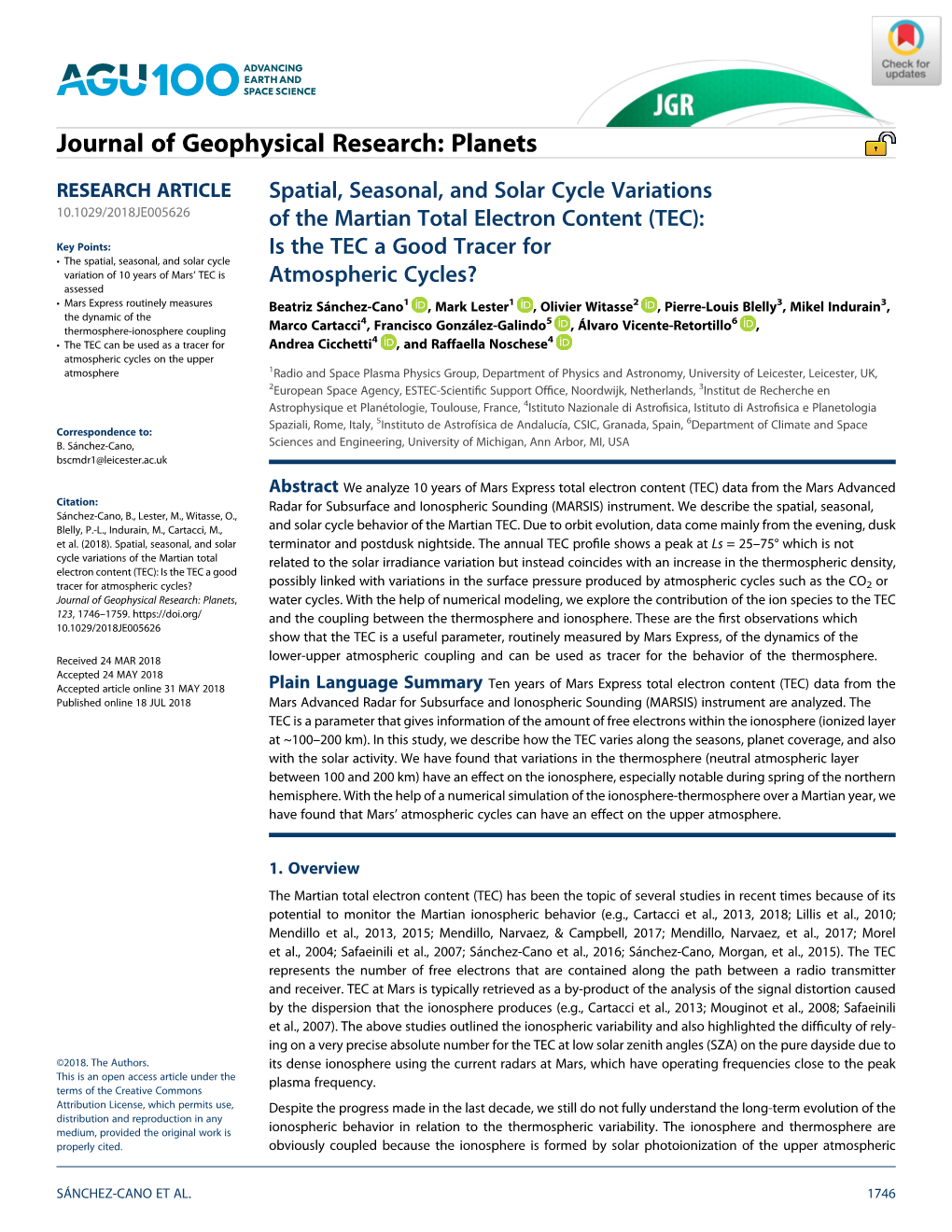 Spatial, Seasonal, and Solar Cycle Variations of the Martian Total