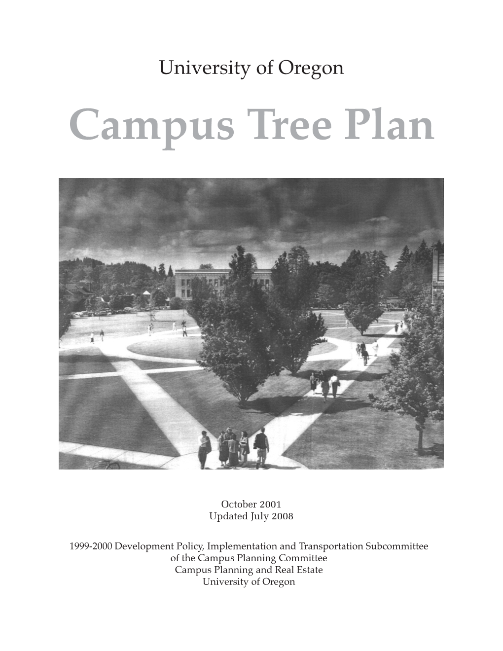Campus Tree Plan