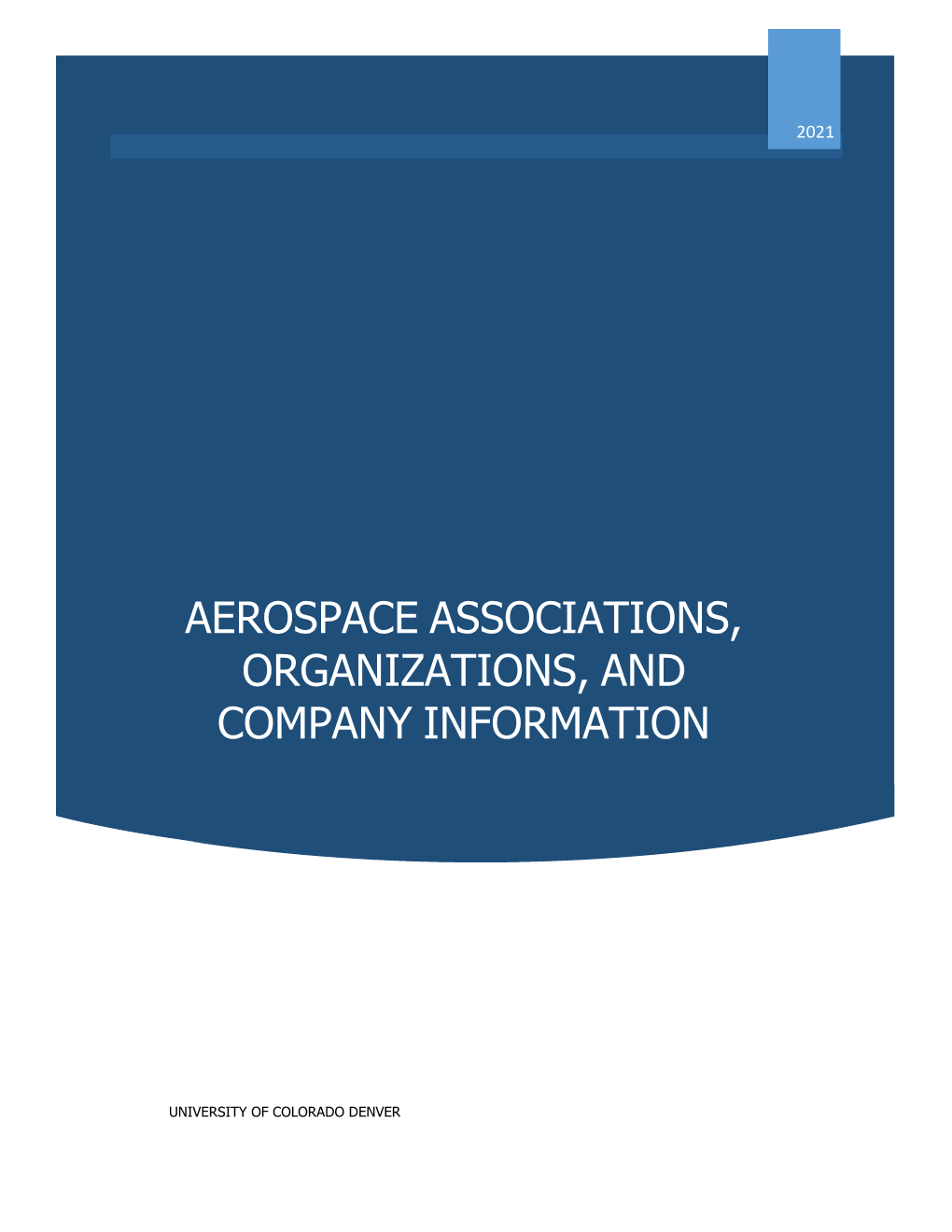 Aerospace Associations, Organizations, and Company Information