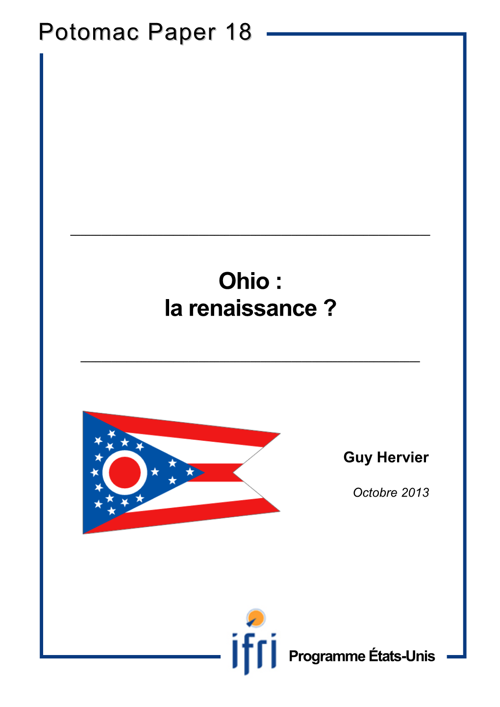 Ohio : La Renaissance ?