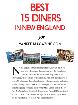 In New England for YANKEE MAGAZINE.Com