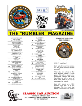 Jamestown Classic Car Club “RUMBLER”