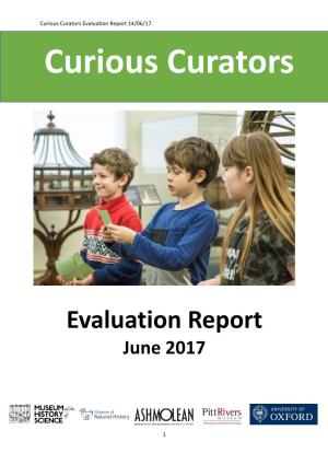 Curious Curators Evaluation Report 14/06/17