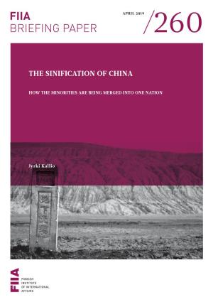 The Sinification of China: How the Minorities Are Being Merged Into