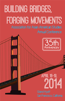 Association for Asian American Studies Annual Conference 2014