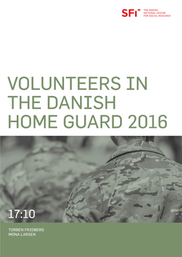 Volunteers in the Danish Home Guard 2016 17:10 - Rd 2016 a U G
