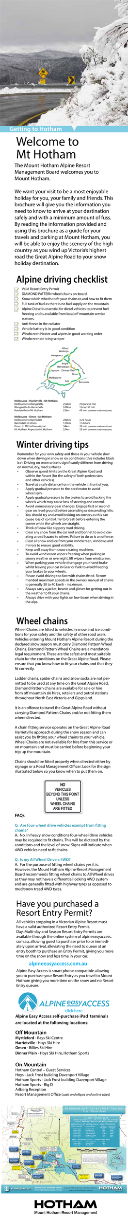 Alpine Driving Checklist Winter Driving Tips Wheel Chains