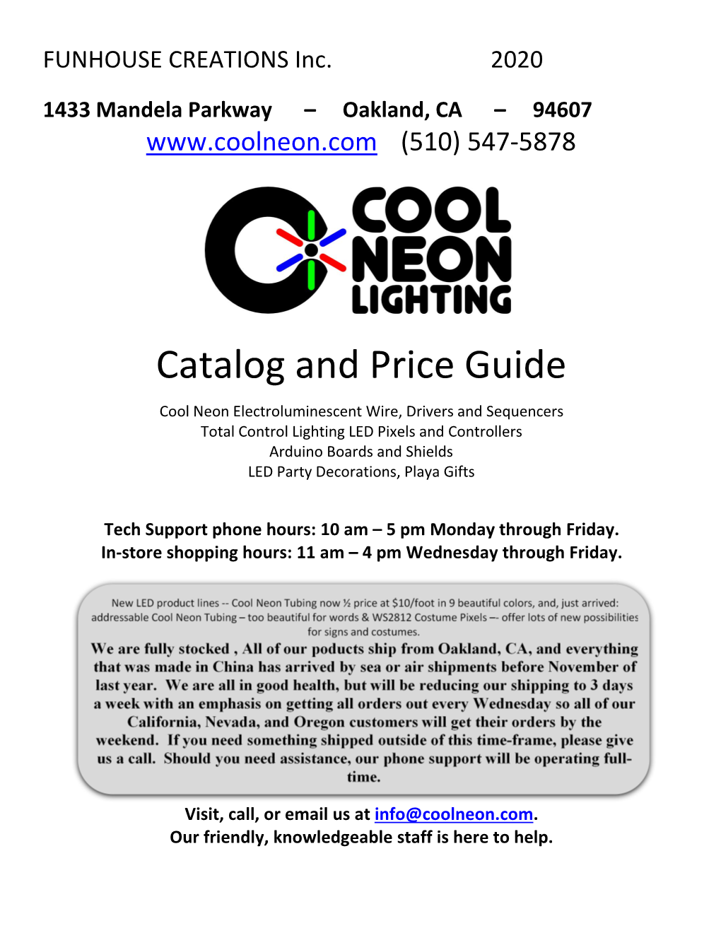 Catalog and Price Guide