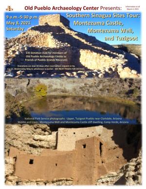 Southern Sinagua Sites Tour: Montezuma Castle, Montezuma