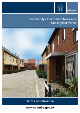 Community Governance Review of Haslingfield Parish