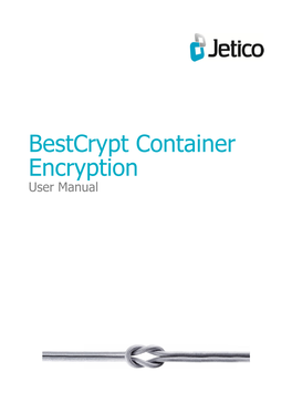 Bestcrypt Container Encryption User Manual