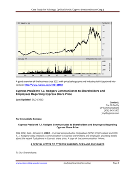 Cypress Semiconductor Corp.)