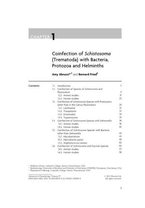Coinfection of Schistosoma (Trematoda) with Bacteria, Protozoa and Helminths