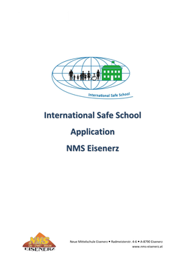 International Safe School Application NMS Eisenerz