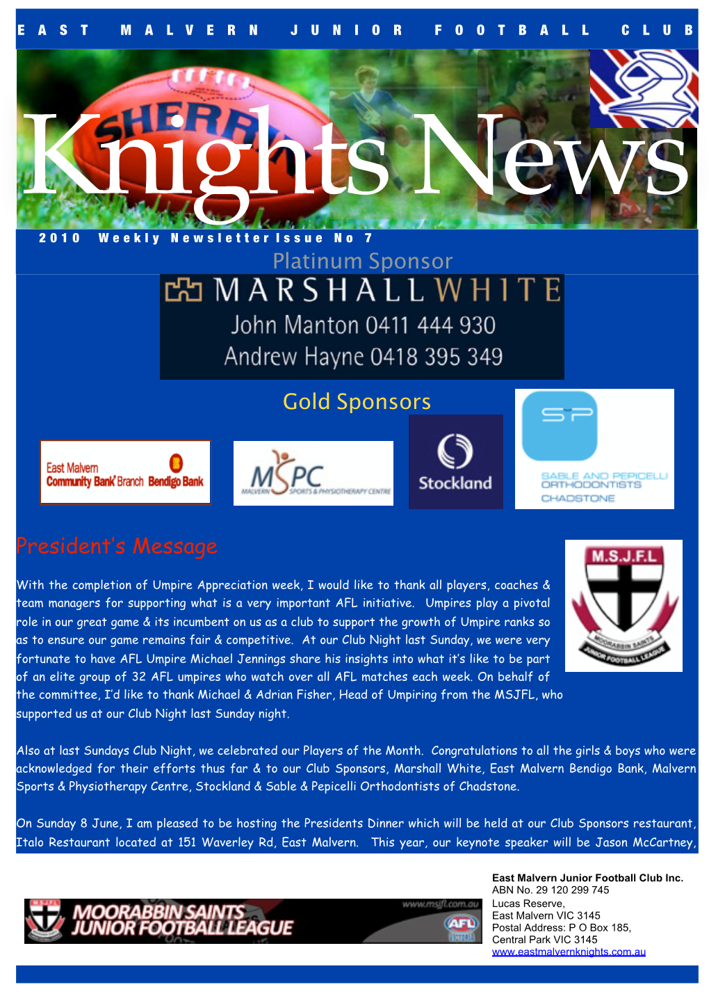 Knights News Issue 7