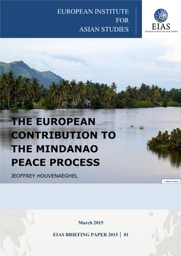 The European Contribution to the Mindanao