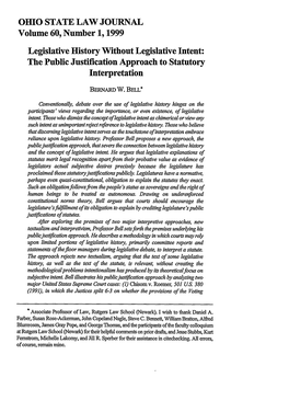 The Public Justification Approach to Statutory Interpretation