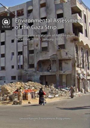Environmental Assessment of the Gaza Strip Following the Escalation of Hostilities in December 2008 – January 2009