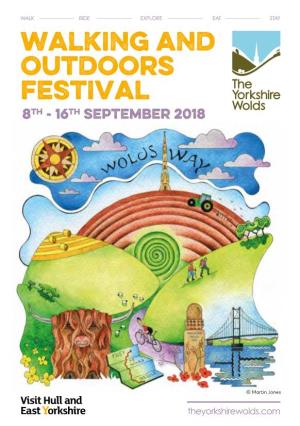 Walking and Outdoors Festival 8Th - 16Th September 2018