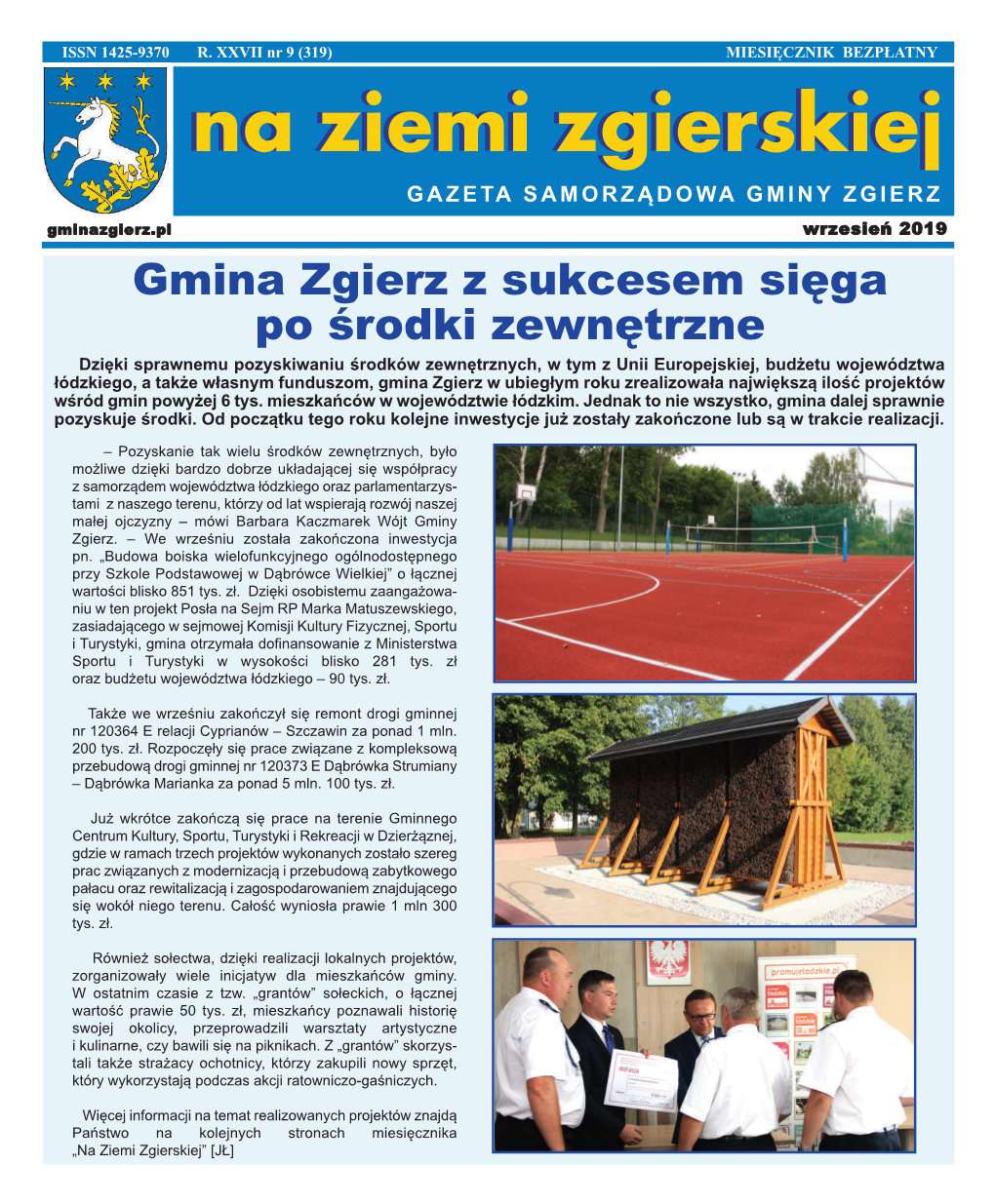 Na Ziemi Zgierskiej Nr 9/2019