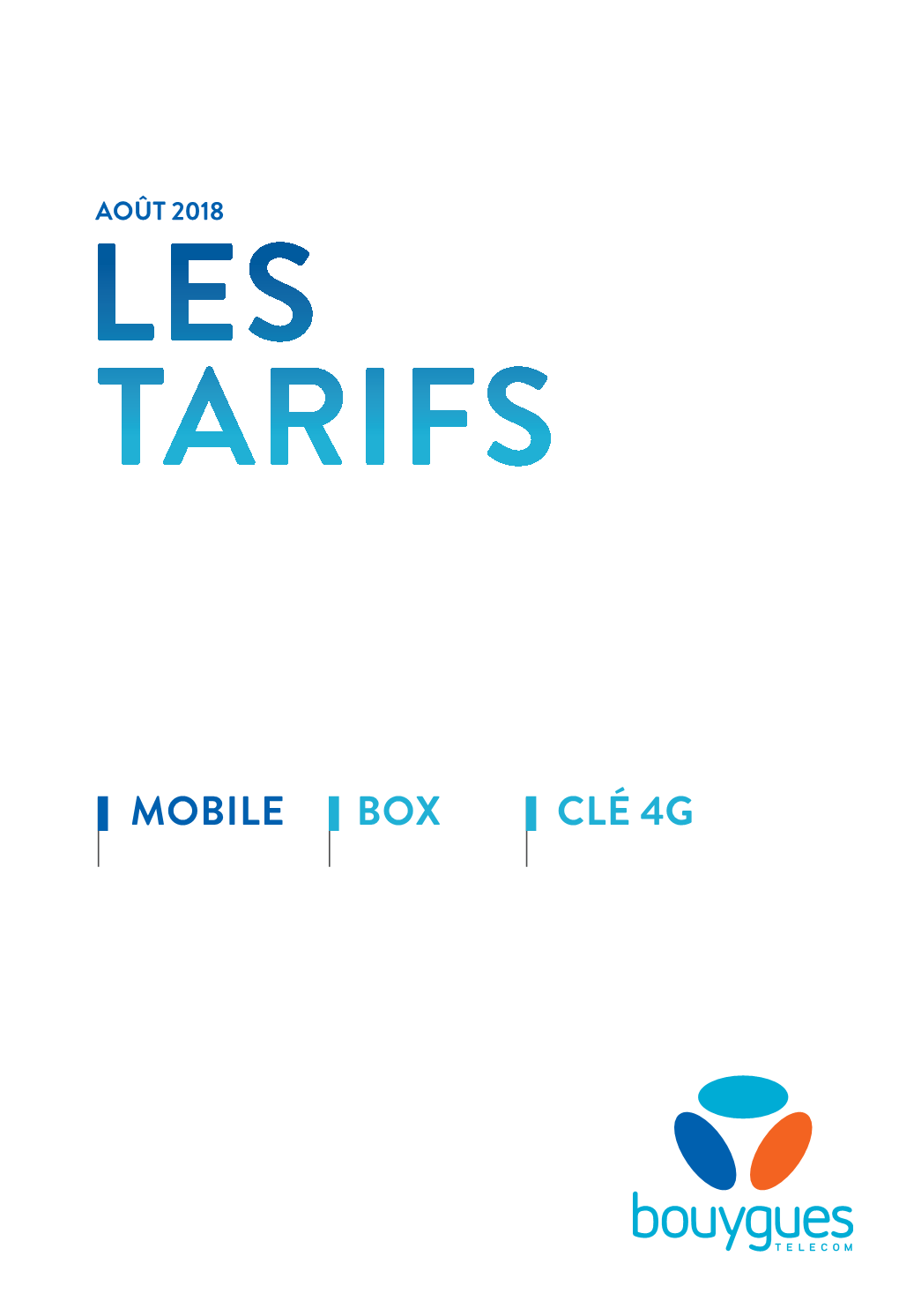 Mobile Box Clé 4G Sommaire