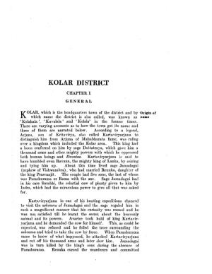 Kolar District
