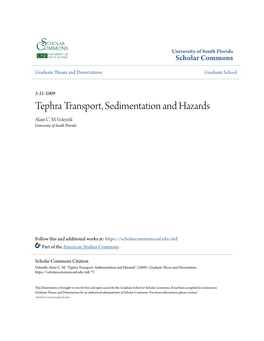 Tephra Transport, Sedimentation and Hazards Alain C