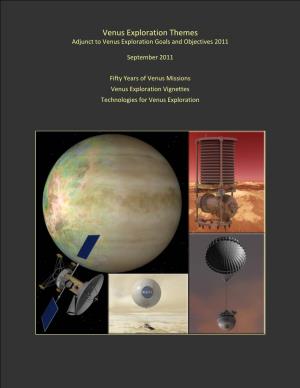 Venus Exploration Themes: September 2011