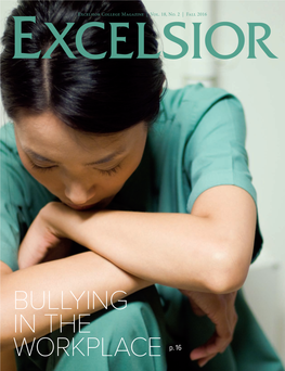 BULLYING in the WORKPLACE P. 16 16