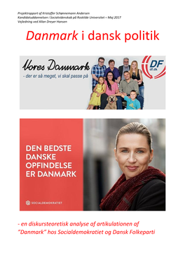 Danmark I Dansk Politik