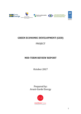 Green Economic Development (Ged)