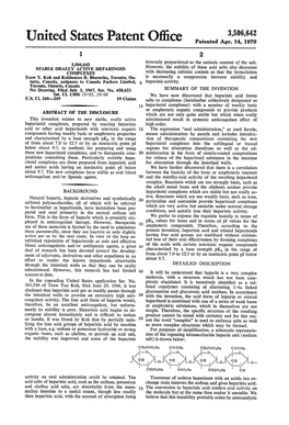 United States Patent Office 3,506,642