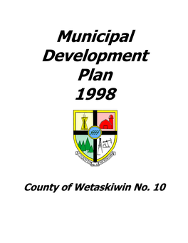 Municipal Development Plan 1998
