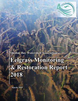Eelgrass Monitoring & Restoration Report 2018