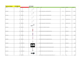 Total Lot Value = $17850.32 LOT #143