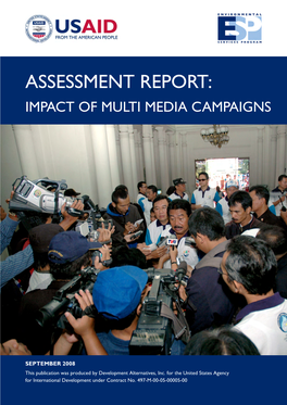 Assessment Report: Impact of Multi Media Campaigns