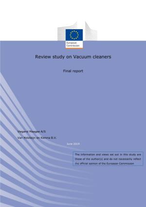 Review Study on Vacuum Cleaners