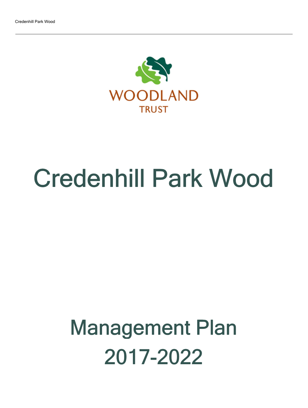 Credenhill Park Wood