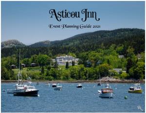 Asticou Inn Event Planning Guide 2021