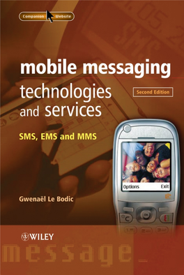 SMS, EMS and MMS 2Nd