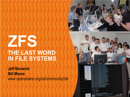 The Last Word in File Systems