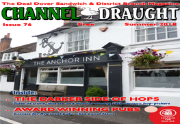Channel Draught Summer 2018