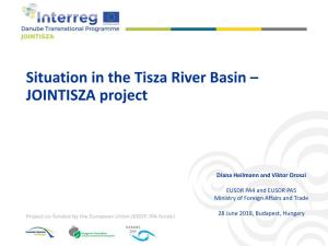 Situation in the Tisza River Basin – JOINTISZA Project