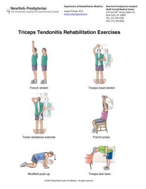 Triceps Tendinopathy