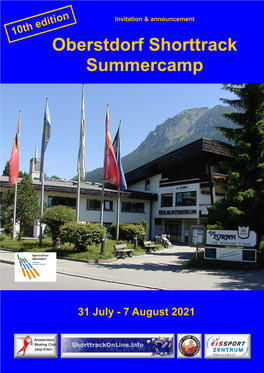 Oberstdorf Shorttrack Summercamp