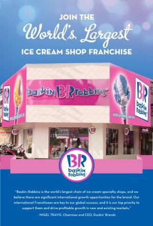 Join the Ice Cream Shop Franchise