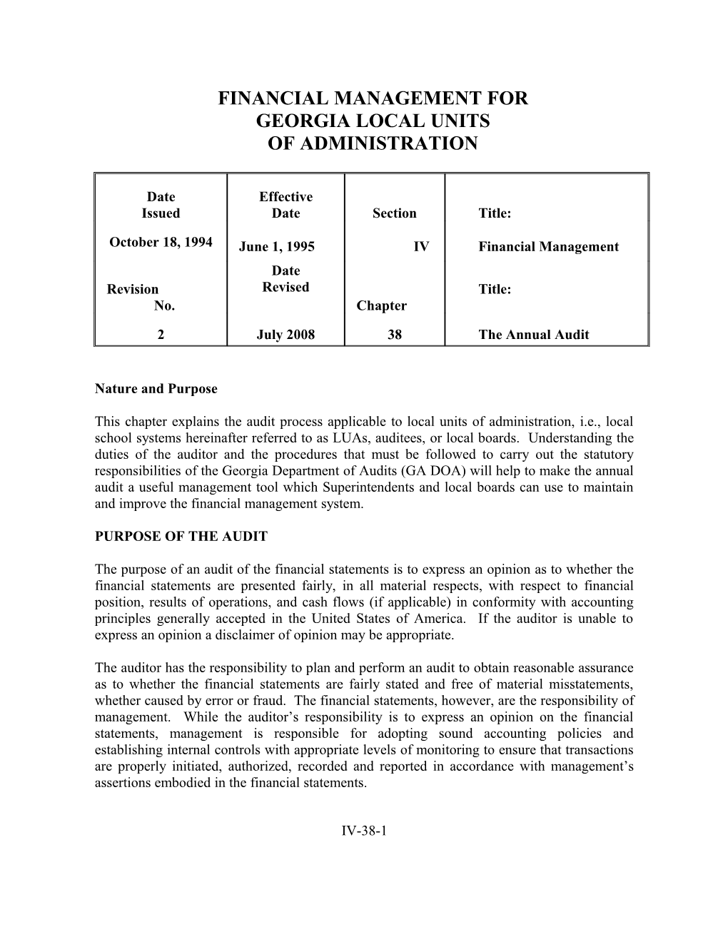 Financial Management For s3