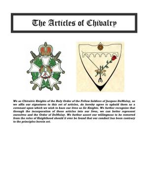 Articles of Chivalry