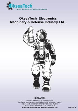 Okseatech Electronics Machinery & Defense Industry Ltd