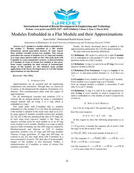 Modules Embedded in a Flat Module and Their Approximations